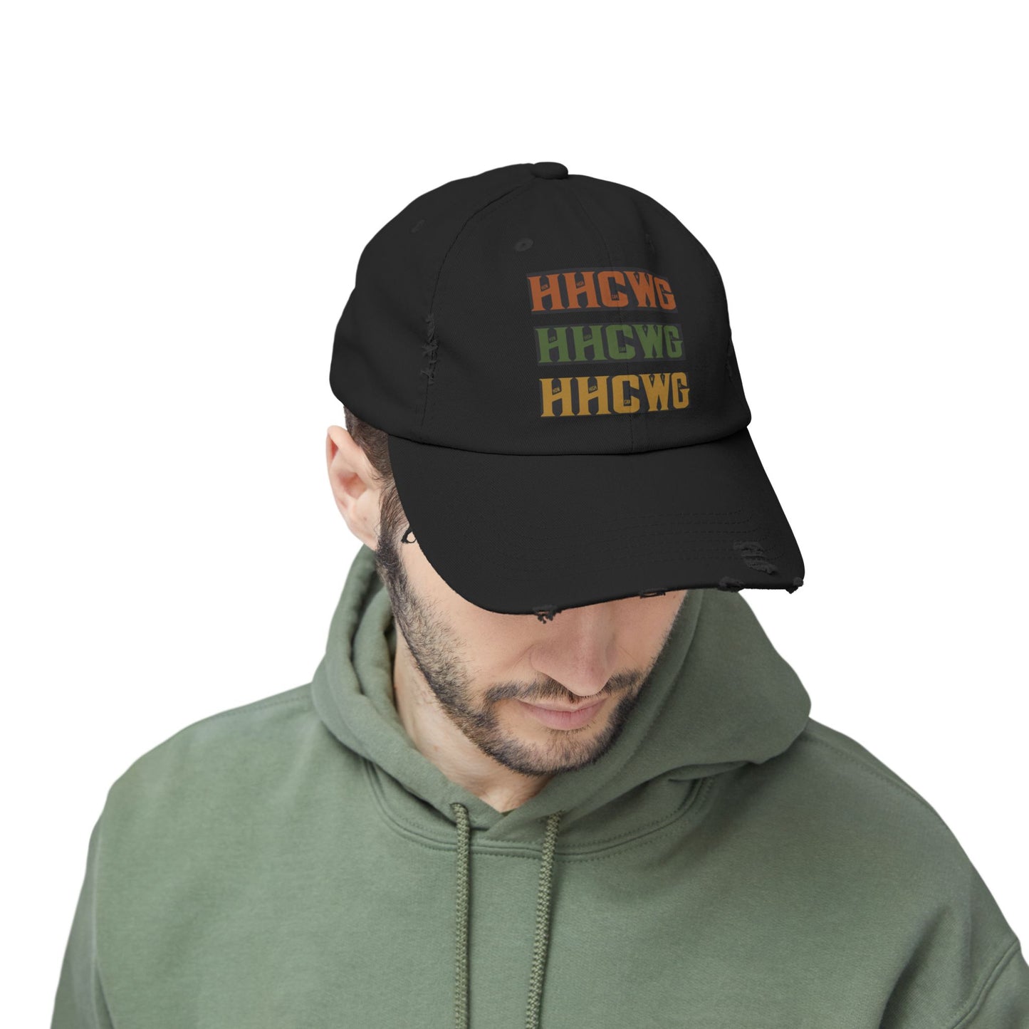 HH C WG Unisex Distressed Cap