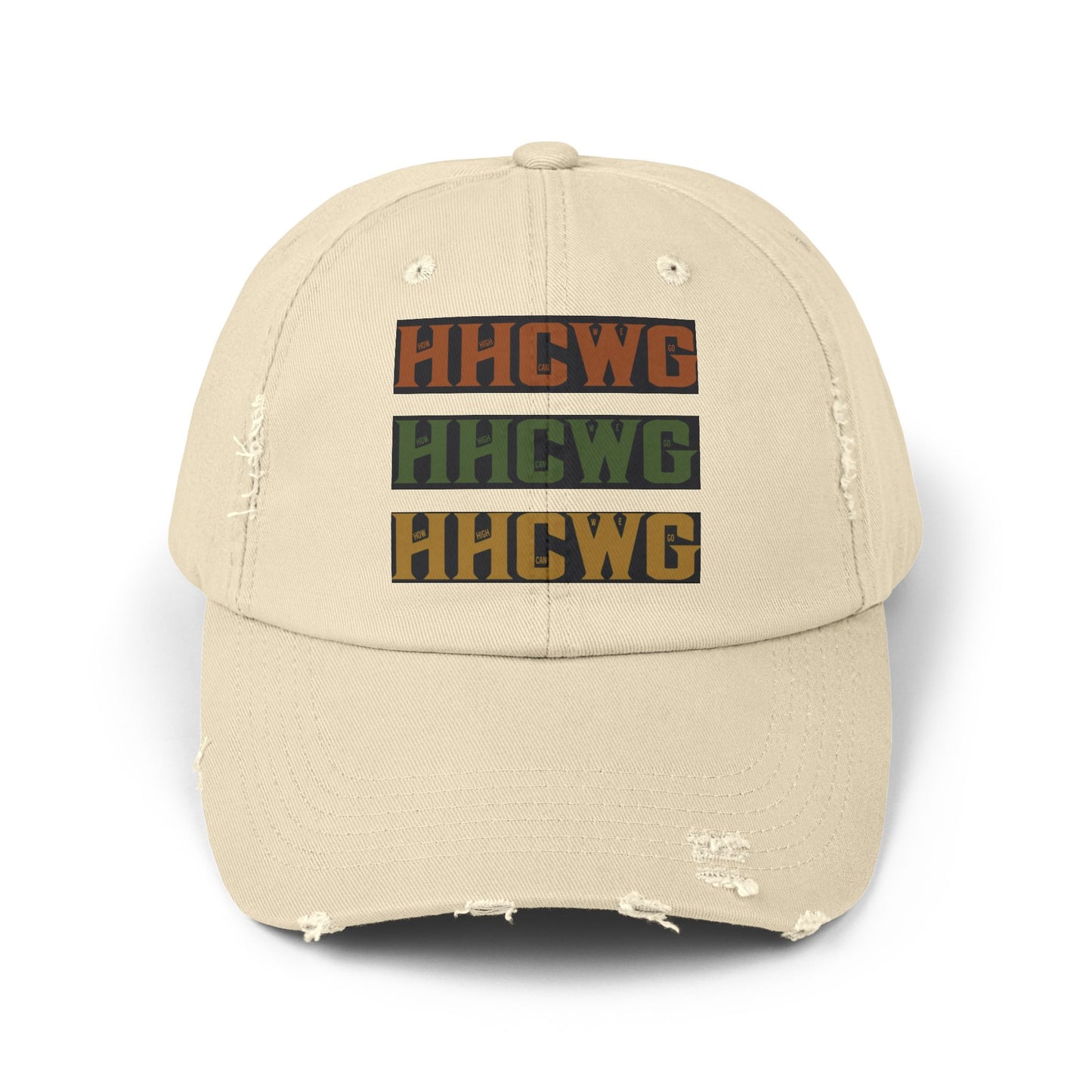 HH C WG Unisex Distressed Cap