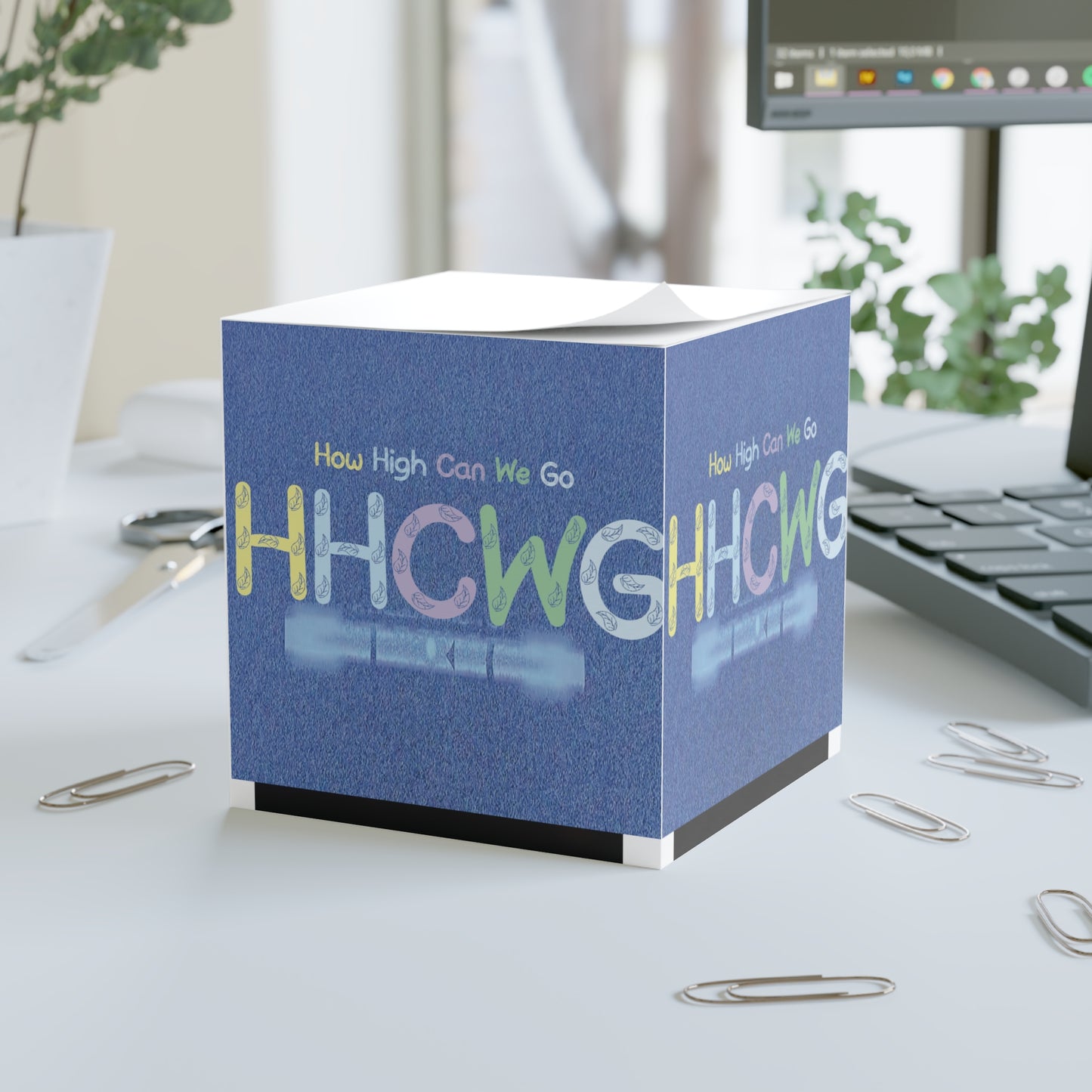 HH C WG Note Cube