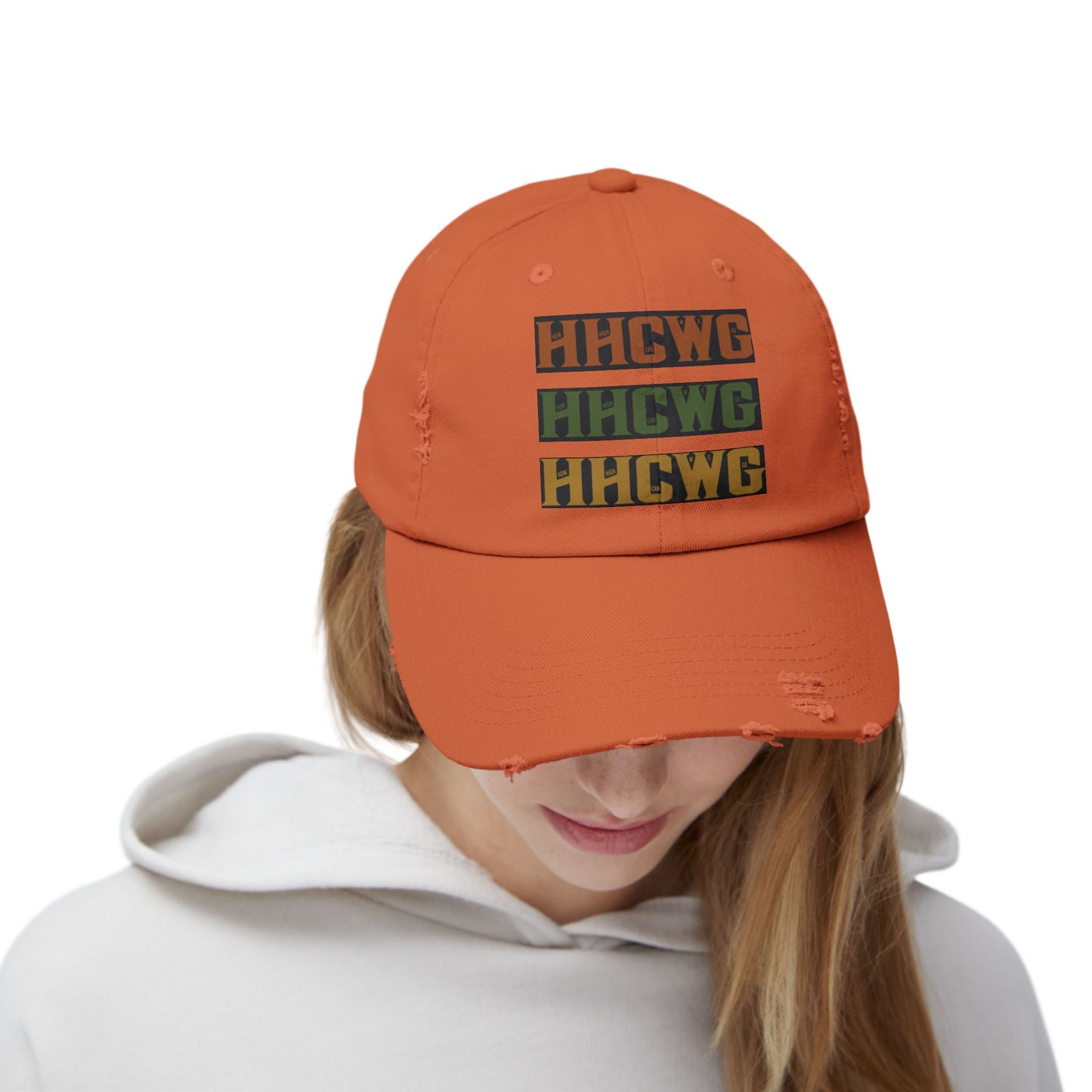 HH C WG Unisex Distressed Cap