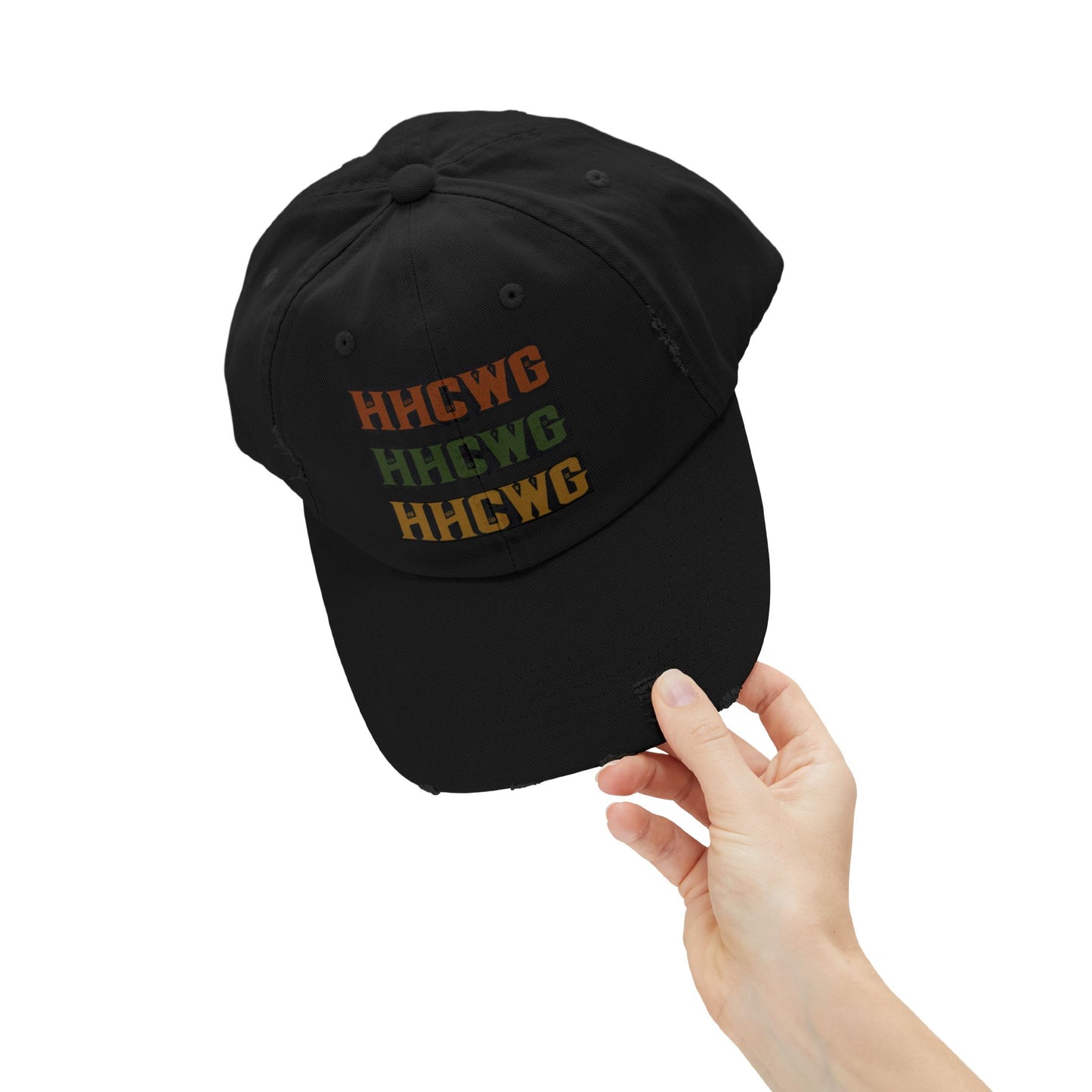 HH C WG Unisex Distressed Cap